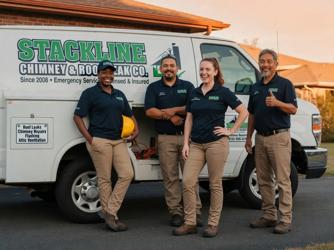 Chimney flashing repair company in Rutland, OH